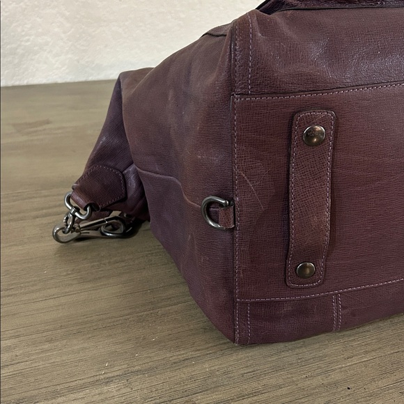 COACH Madison Audrey Purse Creed F0982 - 14329 In Eggplant / Purple - Picture 8 of 10